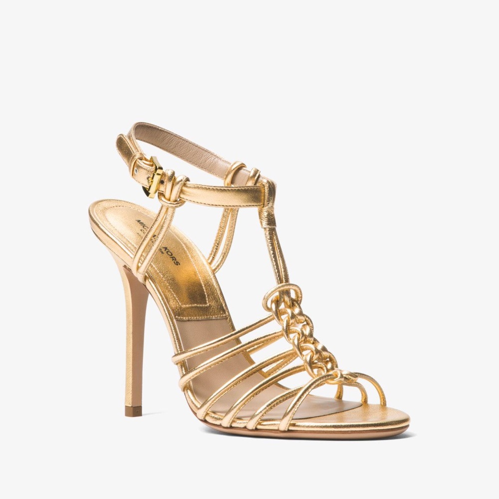 MICHAEL KORS COLLECTION Alek Leather Sandals